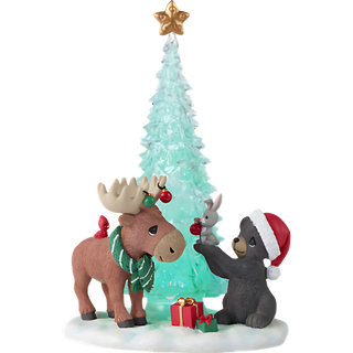 It Moose Be Christmastime LED Figurine