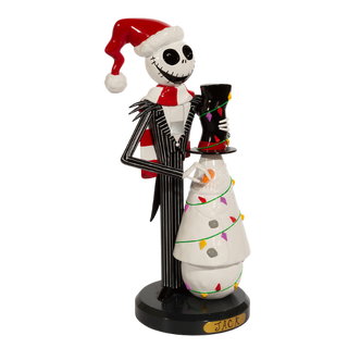 Jack Skellington with Snowman Nutcracker