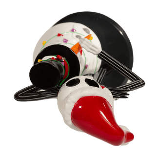 Jack Skellington with Snowman Nutcracker