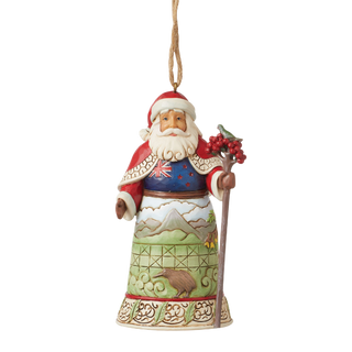 Jim Shore New Zealand Santa Ornament