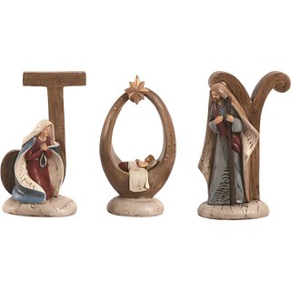 Joy Nativity Set of 3