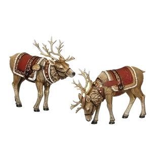 Jubilant Deer Set of 2