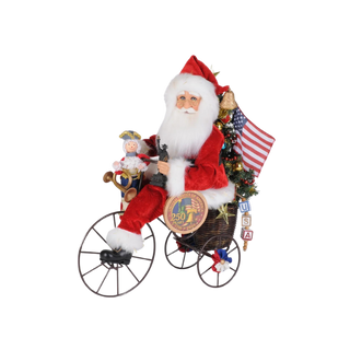 Karen Didion Lighted Santa's 250th Anniversary Liberty Ride