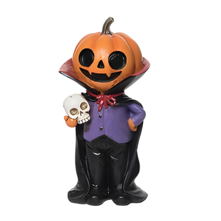 Kid with Pumpkin Head