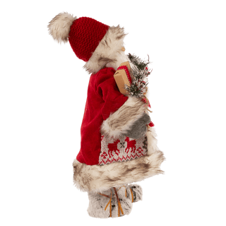 Kringles Santa Holding Gift Boxes