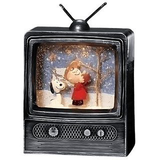 LED Musical Swirl Snoopy and Charlie Brown TV