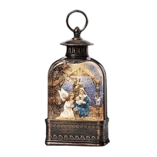 LED Swirl Angel Holy Lantern