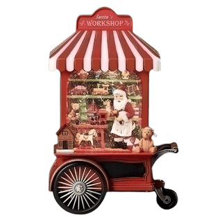 LED Swirl Toyshop Cart