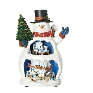 Led Snowman Multi Level