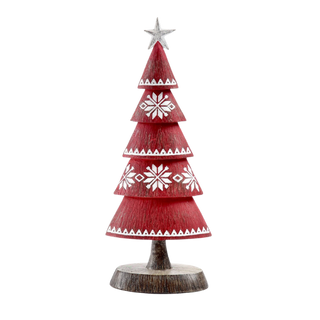 Lg Red Nordic Tree