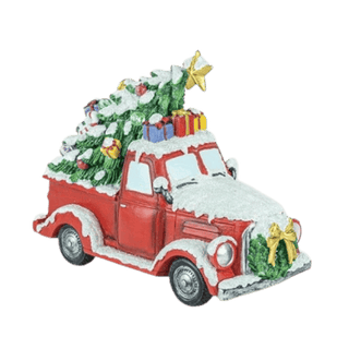 Light Up Christmas Truck With Tree