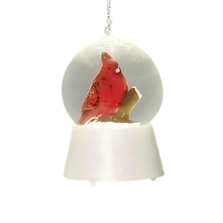 Lighted Cardinal Dome Ornament