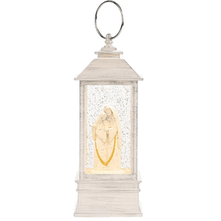 Lit Musical Holy Family Lantern