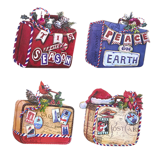 Sm Holiday Luggage Ornament