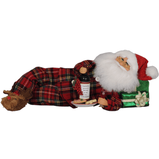 Lying Wine Midnight Snack Santa