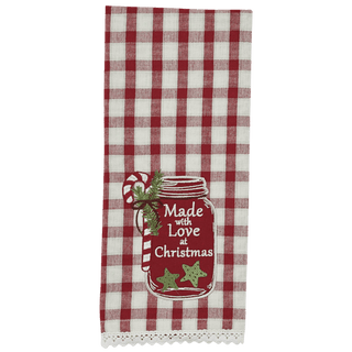 Made with Love Applique Towel