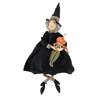 Marleigh Witch and Pumpkin