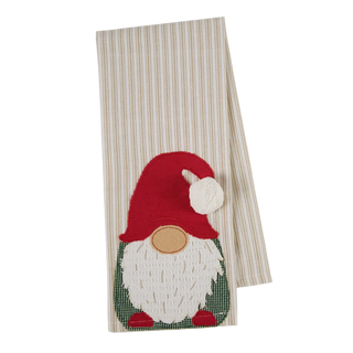 Gnome Embellished Dishtowel