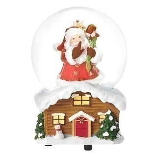 Musical Rooftop Santa Dome