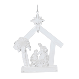 Nativity Ornament 5" Acrylic Ornament