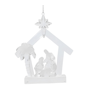 Nativity Ornament 5" Acrylic Ornament