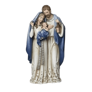 Navy Holy Family Sparkle Gems