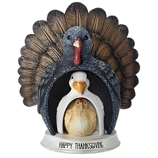 Nesting Turducken Thanksgiving Figure