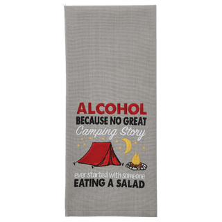 No Great Camping Story Towel