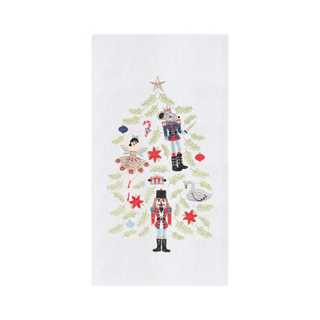 Nutcrackers Christmas Tree Towel