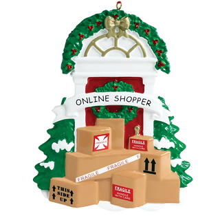 Online Shopper Ornament