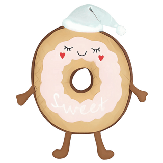 Pastel Bakery Donut Pillow