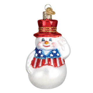 Patriotic Snowman