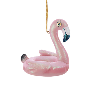 Pink Flamingo Pool Ornament