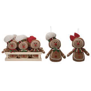 Plush Gingerbread Friends