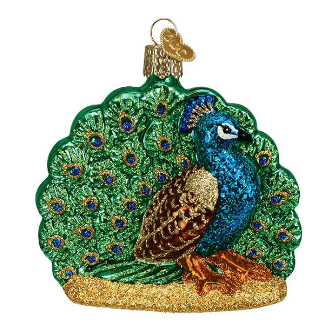 Proud Peacock Ornament - Thumbnail 2