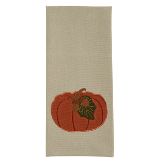 Pumpkin with Acorn Towel