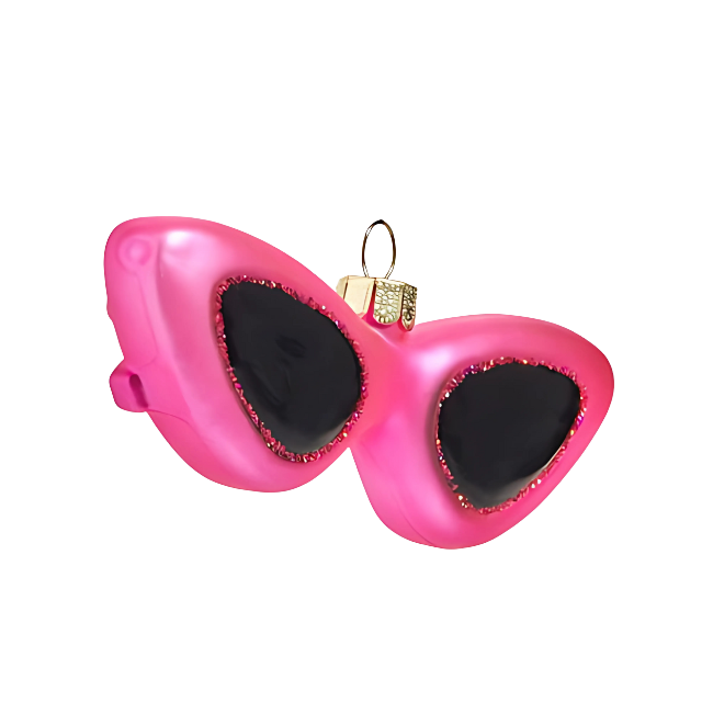 Retro Pink Sunglasses Ornament