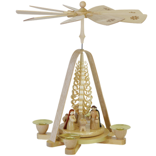 Richard Glaesser Pyramid - Nativity Scene