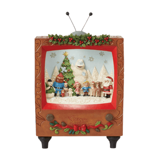 Rudolph LED Diorama TV Scene