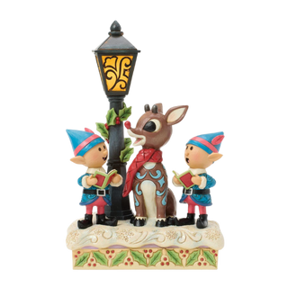 Rudolph and Elves Caroling