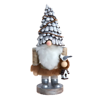 Rustic Glam Gnome Nutcracker