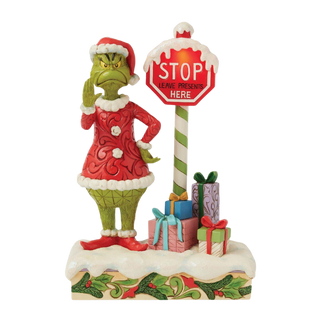 Grinch By Stop Sign