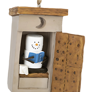 S'more Outhouse Ornament