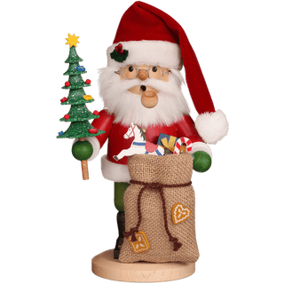 Santa Smoker w tree & Bag