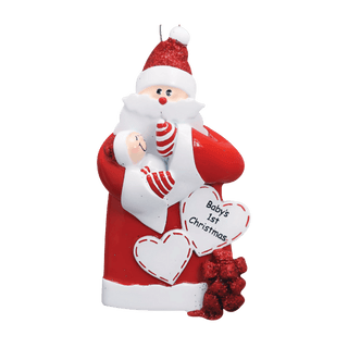 Santa Baby Red Ornament