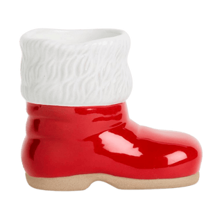 Santa's Peppermint Boot Candle