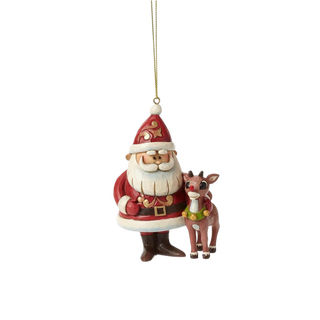 Santa and Rudolph 50TH