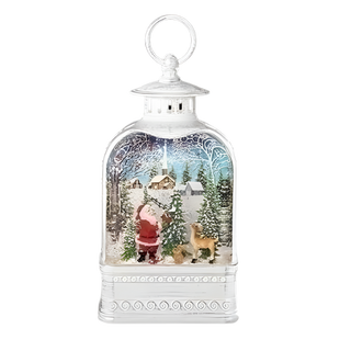 Santa with Animals Lantern
