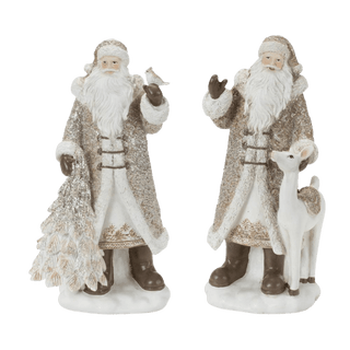 Santa with Tree And Deer 2A