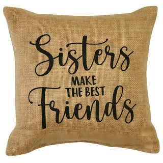 Sisters Make Friends Pillow